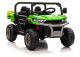 Coche eléctrico infantil 4x4 XMX623 Lean Cars blanco, vista frontal