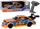 Coche de Control Remoto 1:16 con Ruedas de Goma Naranja