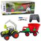 Tractor Agrícola con Sembradora y Agarrador Rotativo RC 2.4G