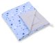 Alfombra de Juego Doble Cara My Sweet Baby - Estrellas Azul y Gris