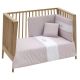 Jgo 2 Pcs.f.nordica Cuna 70 Mini Windsord Rosa 110x170x3 Cm - Cambrass