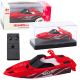 Barco de motor control remoto blanco y rojo 15cm