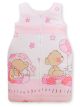 Saco de Dormir para Bebé My Sweet Baby, Algodón Natural, Rosa