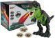 Dinosaurio Interactivo con efecto de fuego y huevos