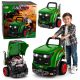 El Tractor del Pequeño Mecánico de Lean toys con luces encendidas.
