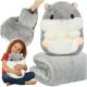 Manta, almohada y peluche 3 en 1 Kruzzel Hamster