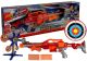 Rifle de Dardos de Espuma con Objetivo Giratorio 66 cm