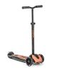 Scoot&ride Highwaykick 5 LED Peach (melocotón) - Patinete para niños y adultos
