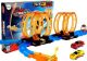 Pista de Carreras con 4 Loops y 2 Coches 181 cm