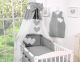Juego de Cuna 5 Piezas My Sweet Baby - Collezione Hanging Hearts