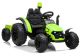 Tractor eléctrico HZB-200 con remolque verde