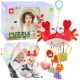 Colgante Sensory Toy Crab 9 en 1