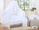 Mosquitera de Chiffon Chic Blanca My Sweet Baby para Cuna