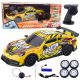 Coche Deportivo Teledirigido Iluminado Amarillo