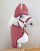Set de Manta y Orejeras My Sweet Baby para Hobby Horse - Berry
