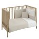 Jgo 2 Pcs.f.nordica Cuna 60 Lino Rosa 100x140x3 Cm - Cambrass