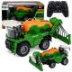 Cosechadora teledirigida Lean Toys 1:24 con función de pulverización