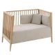 Jgo 2 Pcs.colcha I-v. Cuna 60 Derby Beige 60x120x3 Cm - Cambrass