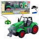 Tractor Agrícola Control Remoto Verde 1:24