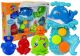 Kit de Baño Delfín con Animales Marinos de Plástico