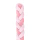 Protector trenzado 210cm Rosa - Kikkaboo