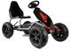 Kart de pedales B012 negro LEAN CARS con ruedas hinchables vista tres cuartos