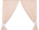 Cortinas para habitación de bebé My Sweet Baby - Corazones colgantes