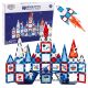 Bloques de construcción magnéticos de Lean toys con piezas de colores
