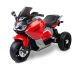 Motocicleta eléctrica infantil Nitro roja Toyz con tres ruedas estables