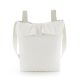 Bolso maternal Bohem Regent Cambrass color crema, vista frontal