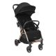 Silla de Paseo Autoplegable Kikkaboo Eden Negro para Bebés