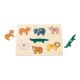 Puzzle de Animal de Madera Trixie - Juguete Educativo para Bebés