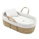 Moisés Une Regent Cambrass palma acolchada crema, vista frontal