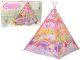 Tienda de campaña luminosa con unicornios y ponis rosa
