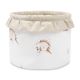 Cesta de Juguetes Unicornio Beige Sensillo - Almacenamiento Infantil