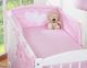 Juego de Cuna 2 Piezas My Sweet Baby - Corazones Colgantes Rosa
