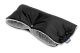 Manopla para silla de paseo Sensillo Minky - Negra
