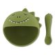 Set de comida para bebé Trixie - Mr. Dino, silicona segura