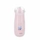 Vaso Nuk Mini-Me Sip rosa con tapa protectora.