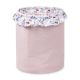 Cesta para Juguetes Infantil Sensillo Algodón Rosa