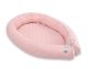 2-in-1 - Baby Nest Quilted - Snake Pillow Bumper - Pastel Pink