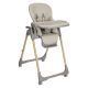 Trona Kikkaboo Olive Beige para bebé, ajustable y cómoda