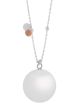 Llamador de Ángeles Proudmama Olivia Silver/Moonstone