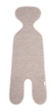 Almohadilla antisudor Sensillo en color cappuccino, ideal para sillas de coche.
