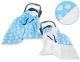 Manta Doble Cara para Silla de Coche My Sweet Baby - Búhos Azules
