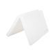 Mini colchón plegable Kikkaboo 45x80 para bebé en blanco