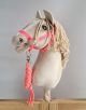 Halter A3 y Tether para Hobby Horse My Sweet Baby - Neon Pink