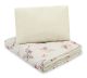 Set de Cuna Muselina Sensillo con almohada y manta para un sueño cómodo.