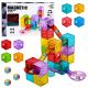 Bloques de Construcción Magnéticos de Lean toys en colores vibrantes