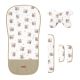 Colchoneta reversible Deluxe Sensillo para cochecito, vista del set completo